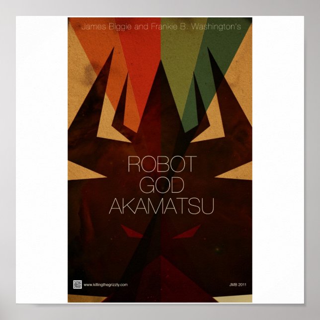 Robot God Akamatsu Poster 5 (Front)