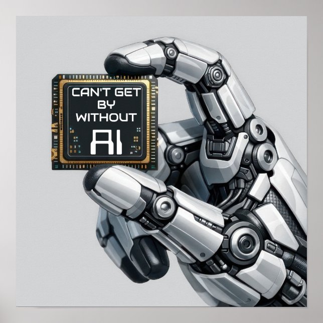 Robot Hand Poster (Front)