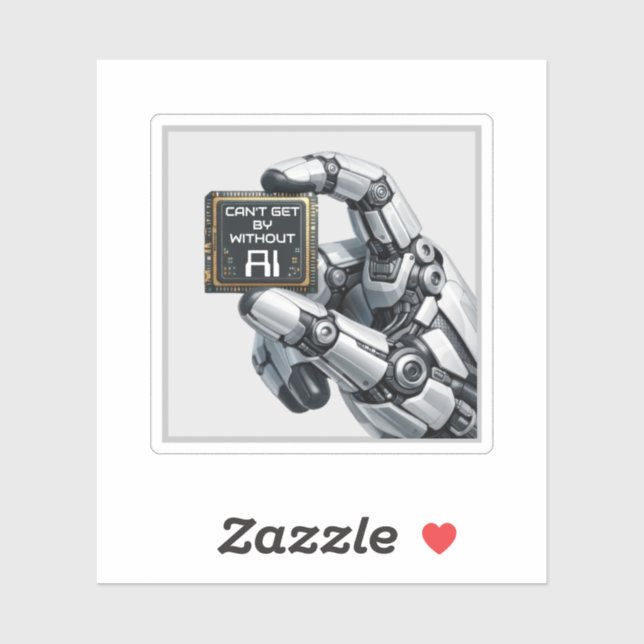 Robot Hand Sticker (Sheet)