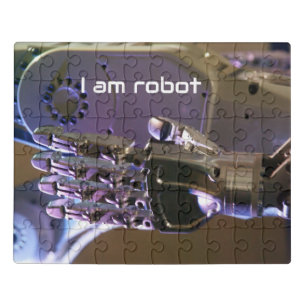 Robot hands  jigsaw puzzle