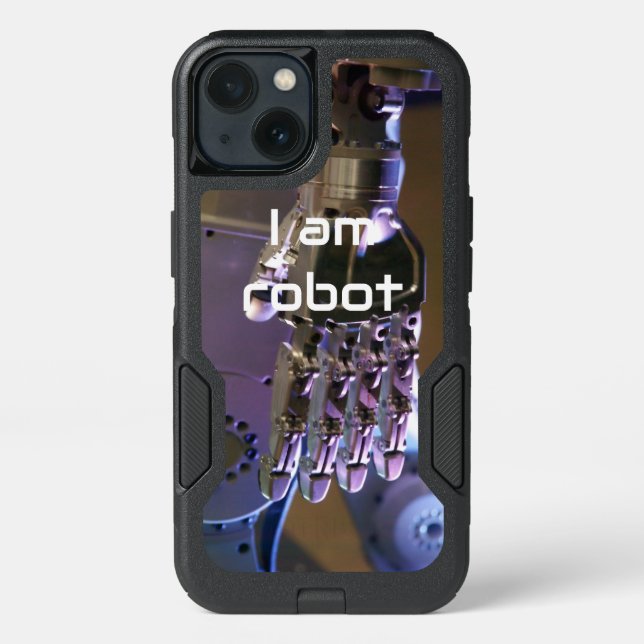 Robot hands  otterbox iPhone case (Back)