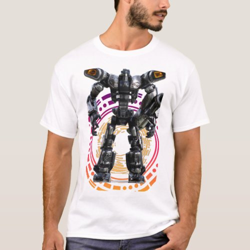 Robot Heavy Machinery Classic Terminator T_shirts