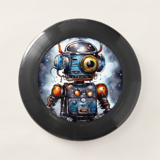 Robot I Wham-O Frisbee