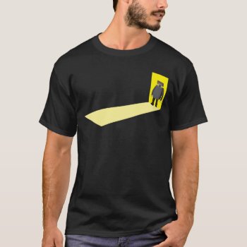 Robot In Doorway T-shirt by zookyshirts at Zazzle