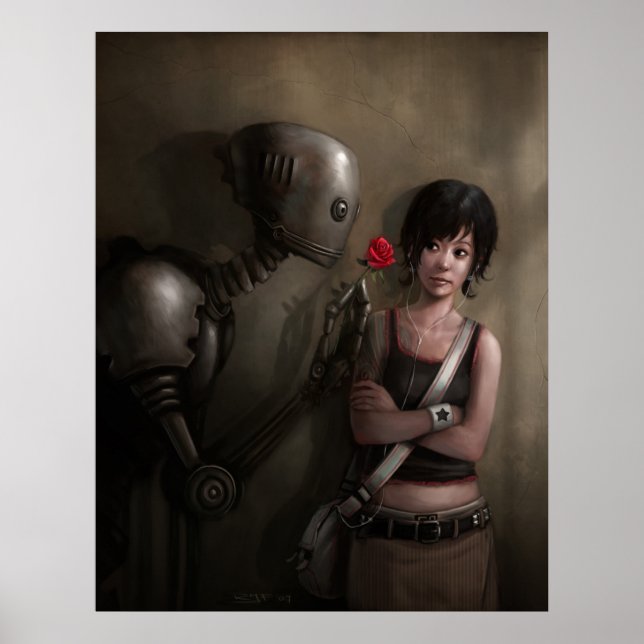 Robot In Love Poster (Front)