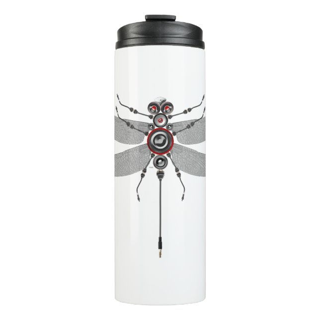 Robot Insect Dragonfly Hifi Speaker System Electro Thermal Tumbler (Front)