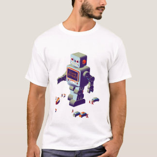 robot invasion tee