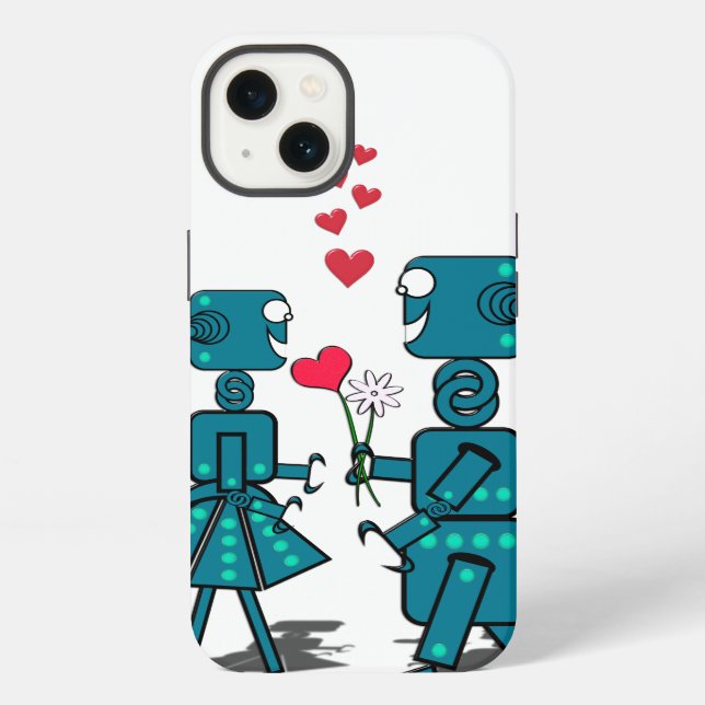 Robot Iphone Case (Back)