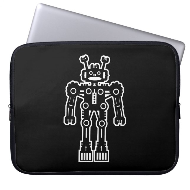 Robot Laptop Sleeve (Front)
