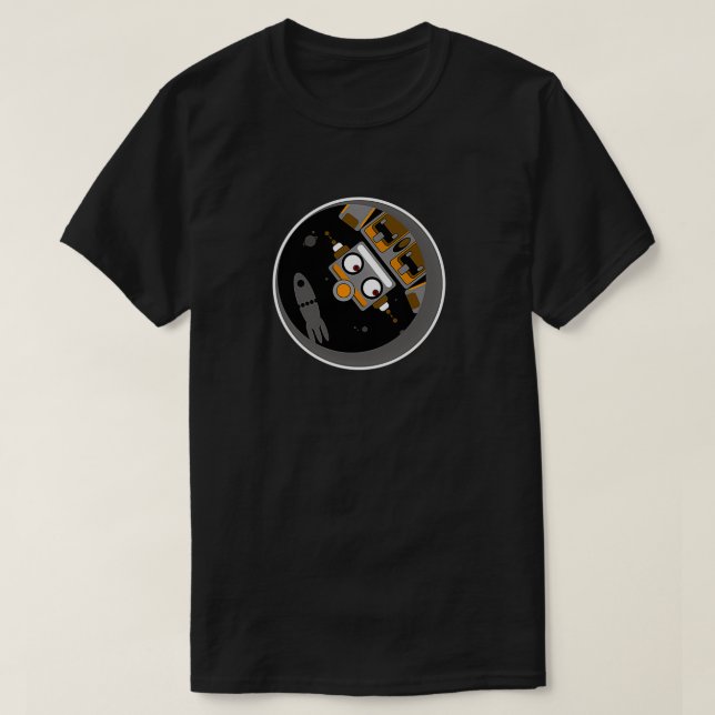 Robot Lost In Space 2 T-Shirt (Design Front)