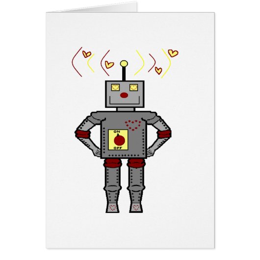 robot love cards (Front)