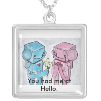 Robot Love Necklace