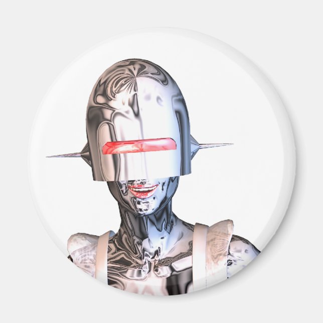 robot maid magnet (Front)