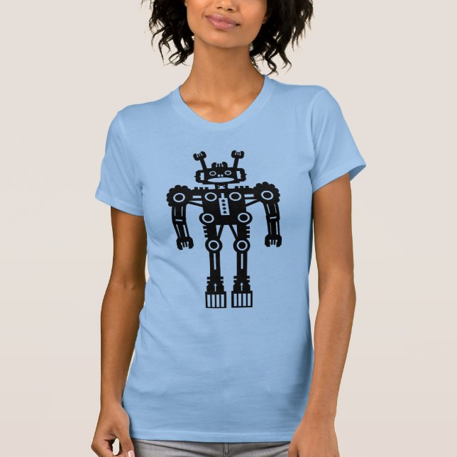 Robot Mk I - Customized T-Shirt (Front)