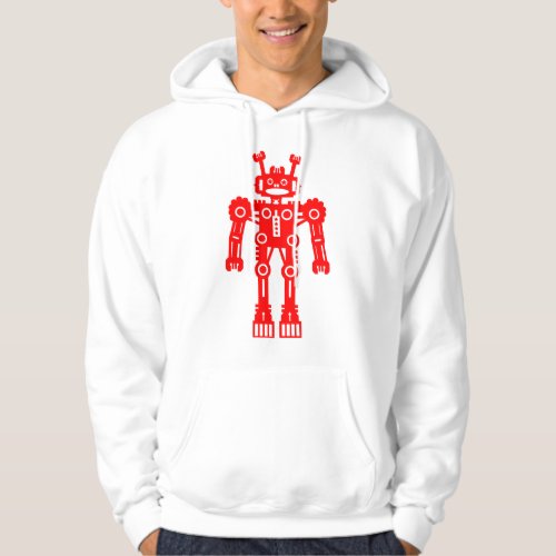 Robot Mk I _ Red _ Customized Hoodie