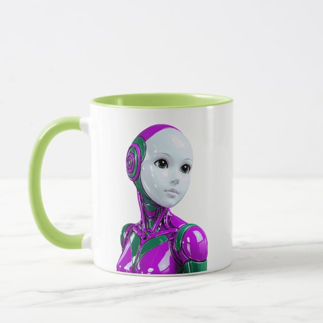 Robot Mug (Left)