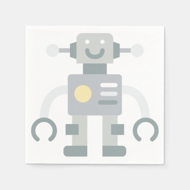 robot napkins (Front)