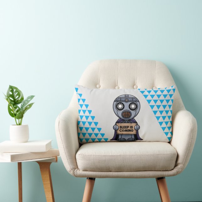 robot night king lumbar pillow (Chair)