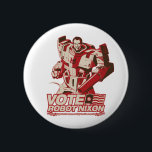 Robot Nixon - All Hail Robot Nixon Pinback Button<br><div class="desc"></div>