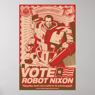 Robot Nixon - All Hail Robot Nixon Poster