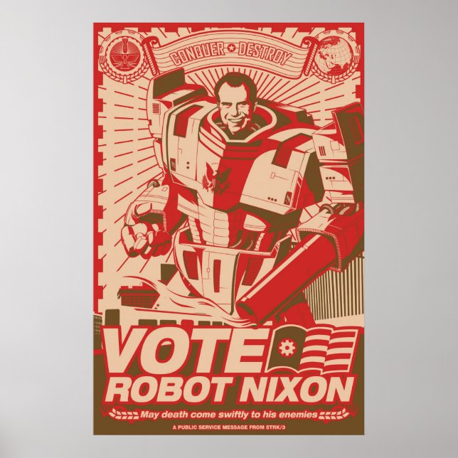 Robot Nixon Poster (Front)
