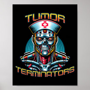 Robot Nurse Futuristic Nurses Oncology - Tumor Poster