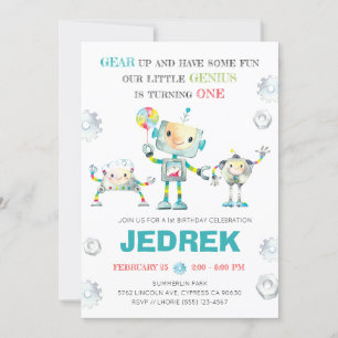 Robot One Invitation