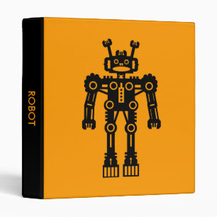 Robot - Orange Binder