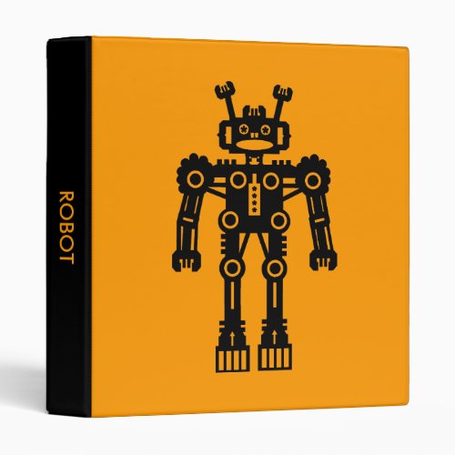 Robot _ Orange Binder