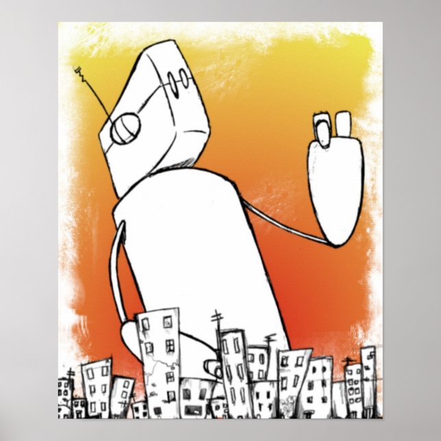 Robot Overlord Poster (Front)