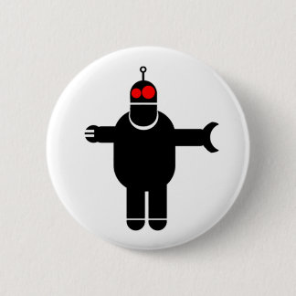 Robot! Pinback Button