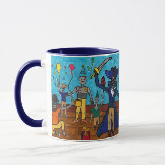 "Robot Pirate Party Time" Mug