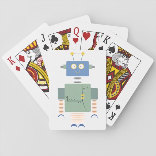 Robot Playing Cards