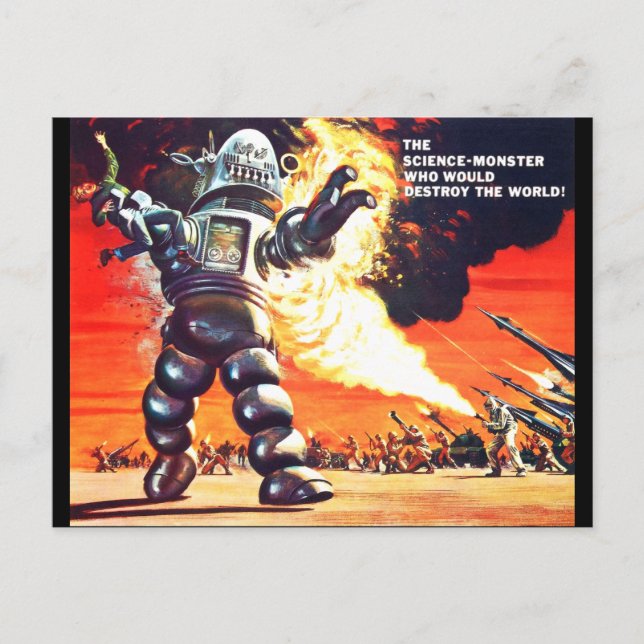 Robot Postcard (Front)