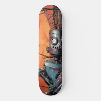 Robot Rest Skateboard Deck