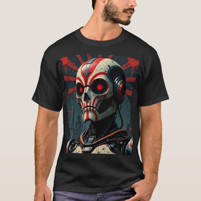 Robot Retro T-Shirt (Front)