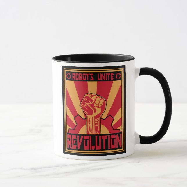 Robot Revolt Mug (Right)