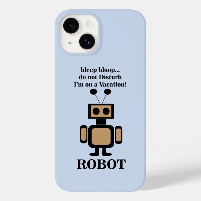 Robot Robotics Technology Funny Case-Mate iPhone Case (Back)