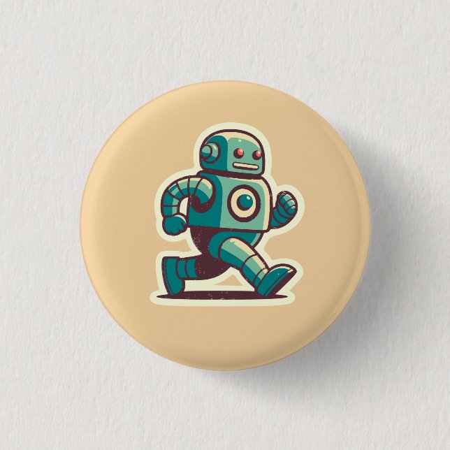 Robot Runner Button (Front)