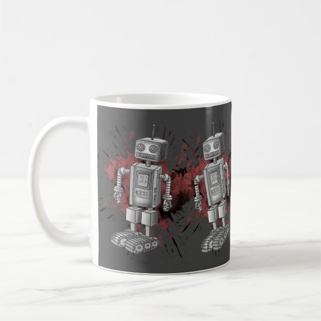 Robot  Seven Mug (Left)