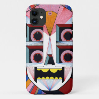 robot skull iPhone 11 case