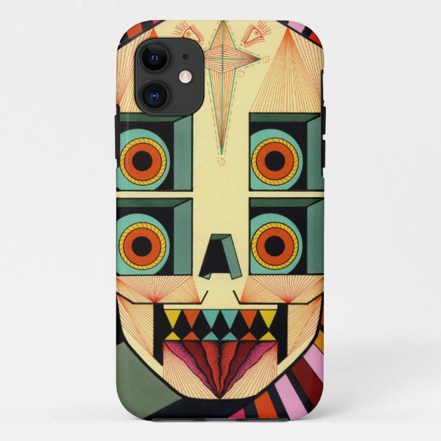 robot skull Case-Mate iPhone case (Back)