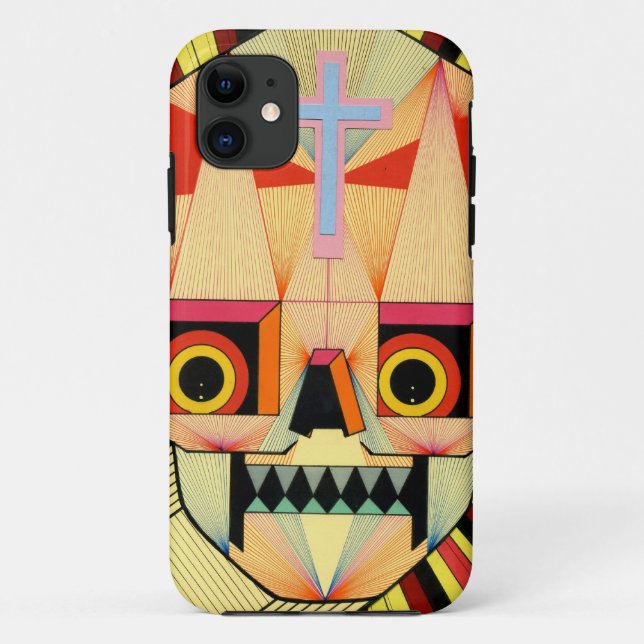 robot skulls Case-Mate iPhone case (Back)
