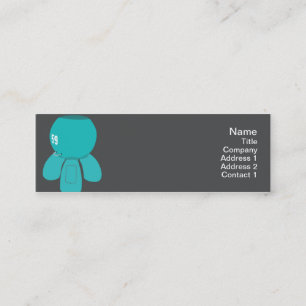 Robot Spyder - Skinny Mini Business Card