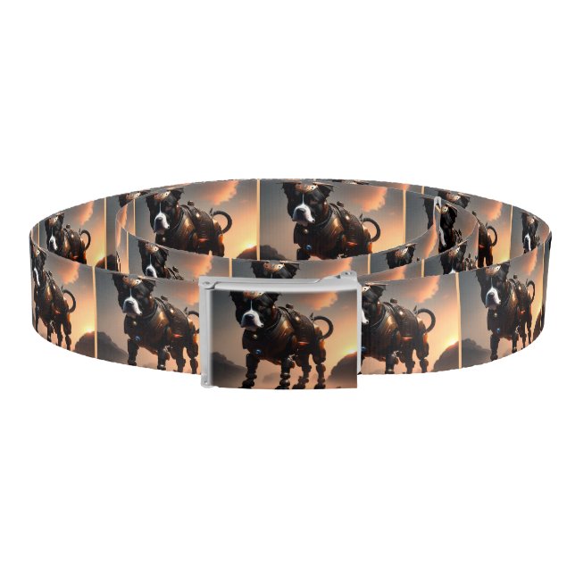Robot Staffordshire Bull Terrier, Belt (Coil)