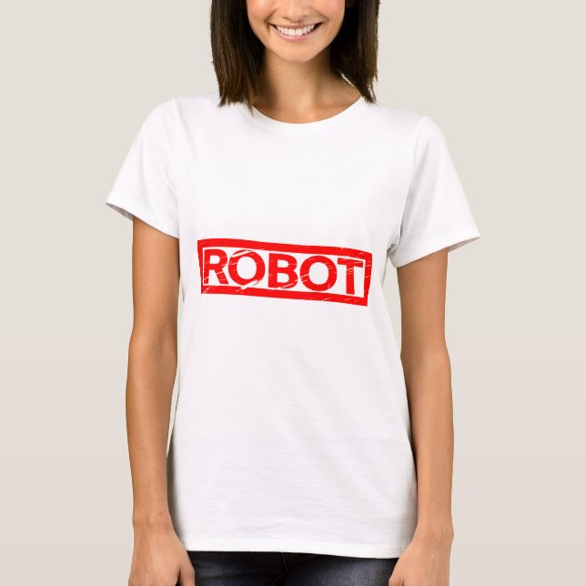 Robot Stamp T-Shirt (Front)