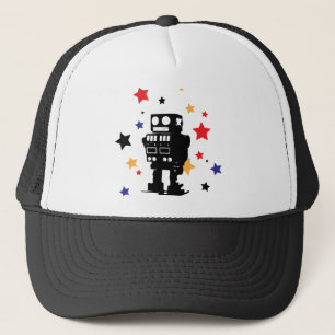 Robot Star Trucker Hat