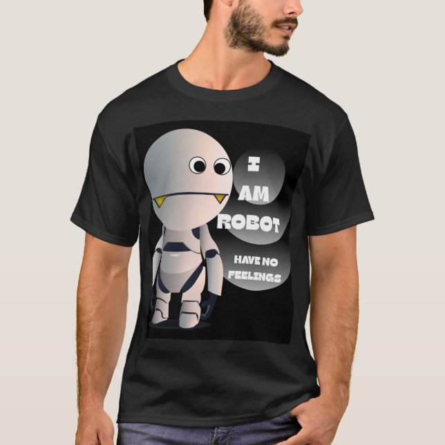 Robot T shirt (Front)
