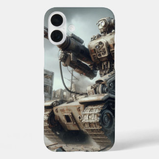 Robot Tank  iPhone 16 Plus Case