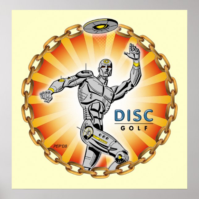 Robot Thrower #2 Poster (Front)